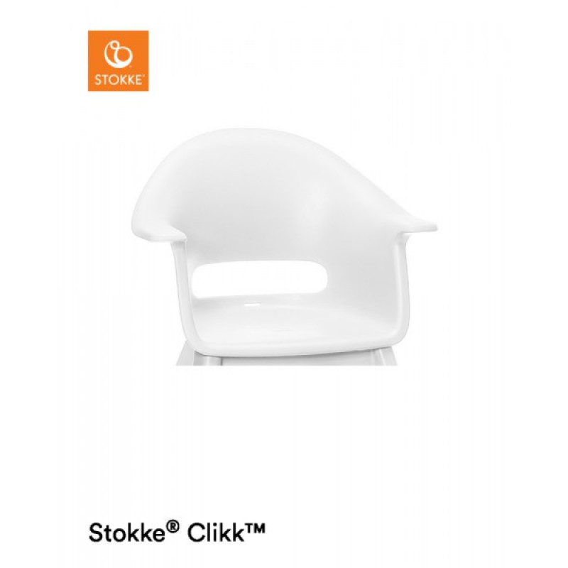 Stokke stolička Clikk High White